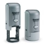 Trodat Printy 46019 Yuvarlak Otomatik Kaşe Gri Kasa