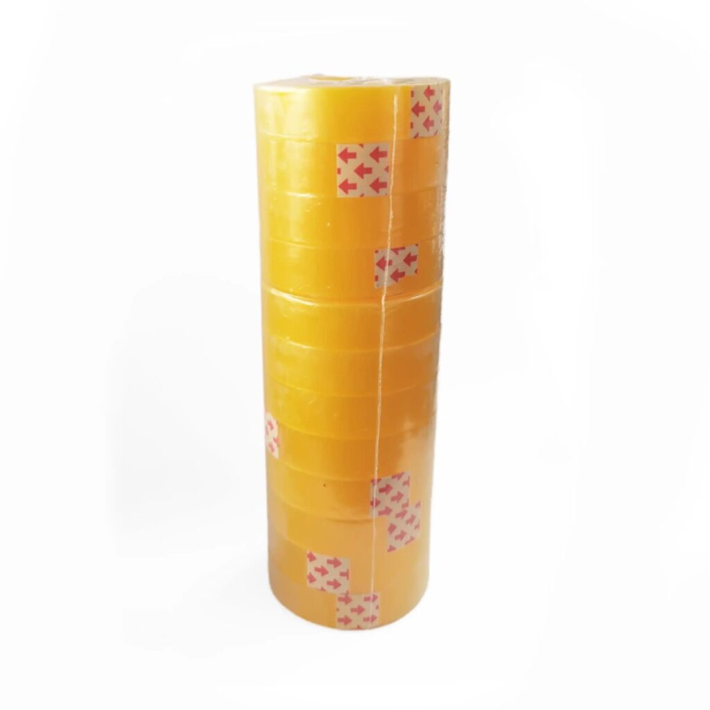 Kırtasiye ve Para Bandı 12mm x 33m Şeffaf 12 Paket